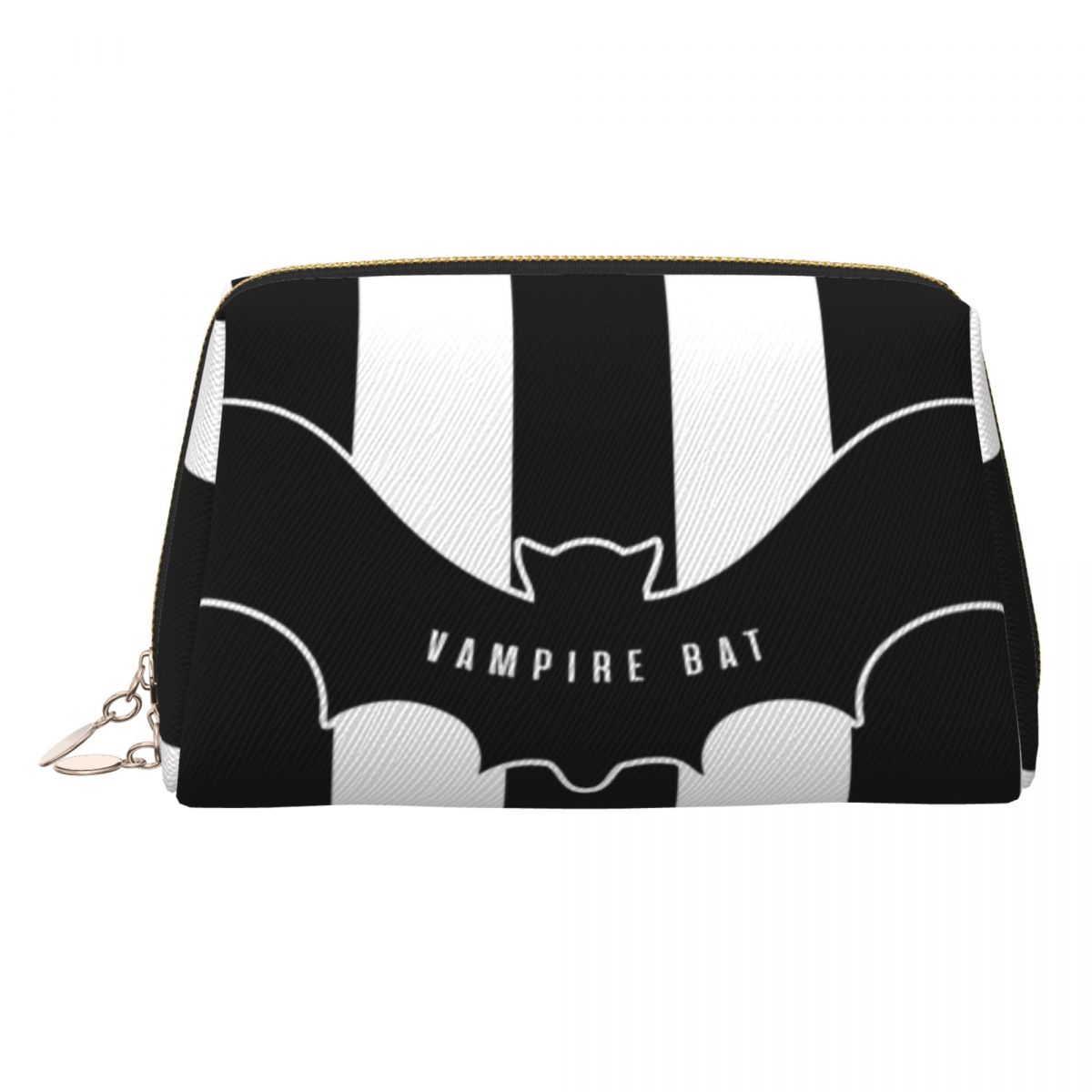Beauty Vampire Makeup - กระเป๋าเครื่องสำอางลายค้างคาวแวมไพร์แบบกำหนดเองสำหรับผู้หญิง ฮาโลวีน กอธิค ลัทธิลึกลับ แม่มด กระเป๋าจัดระเบียบเครื่องสำอาง