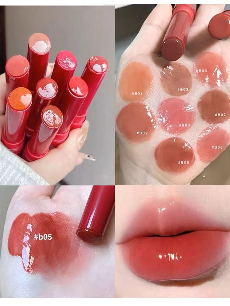 Beauty Makeup Lipstick - HERORANGE High Sweet Glitter Mouth Red