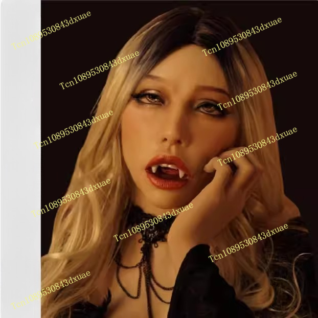 Beauty Vampire Makeup - เวอร์ชั่นความงาม แต่งหน้าสไตล์แวมไพร์ | หมวกซิลิโคนสำหรับผู้หญิง ชุดคอสเพลย์