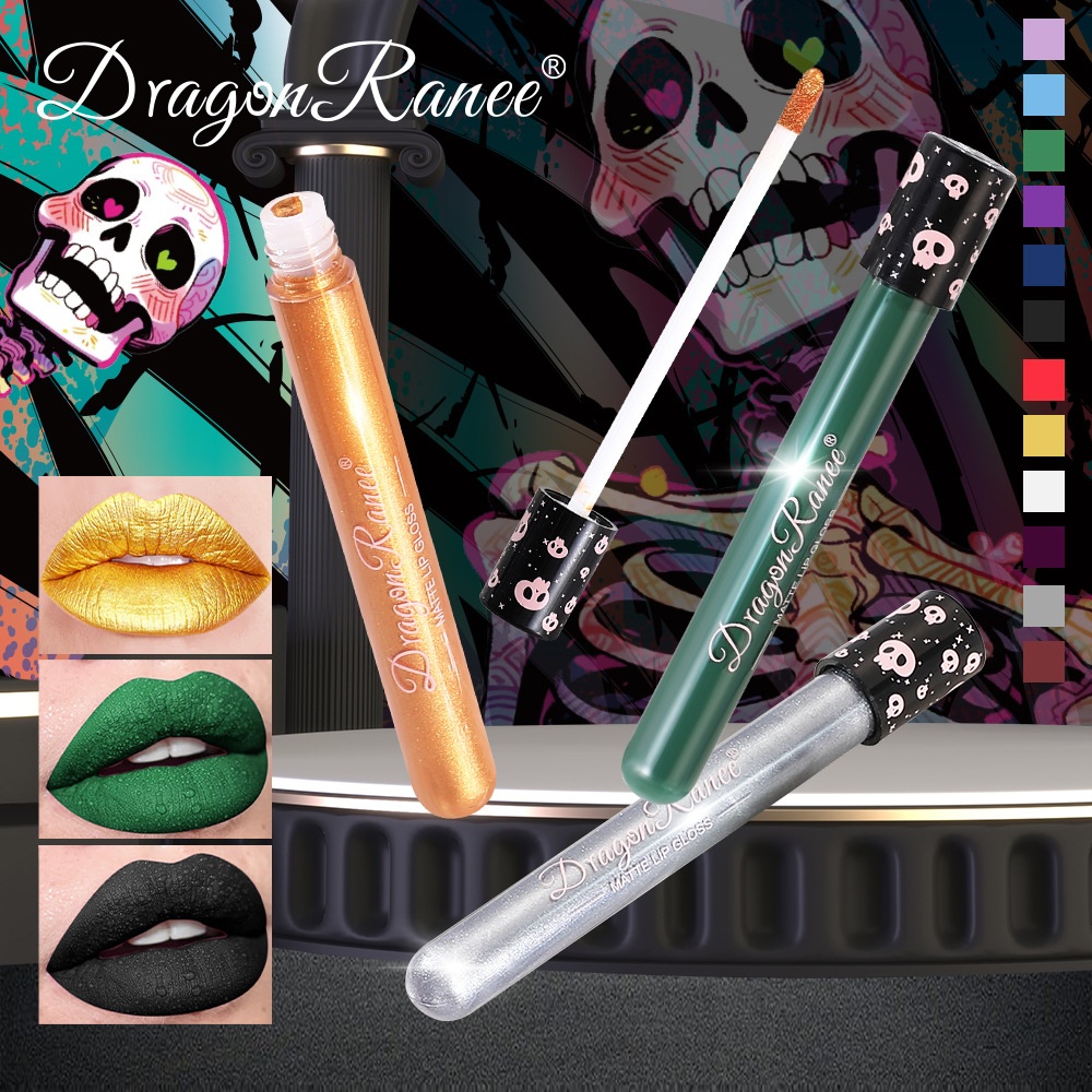 Creative Matte Lip Glaze 12 Sh - Beauty Vampire Makeup บทวิจารณ์และราคา