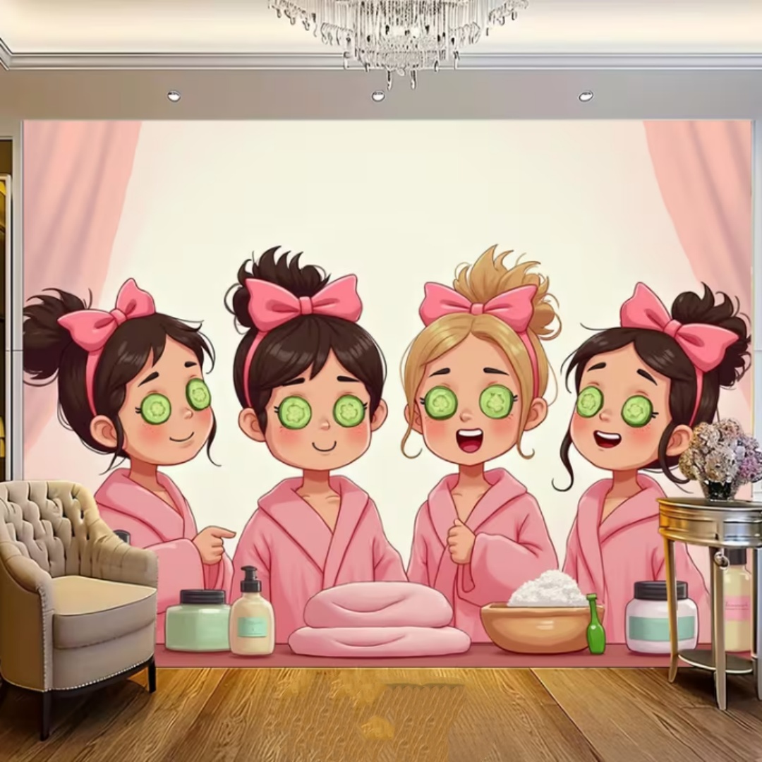 การ์ตูนสาวๆ ปาร์ตี้สปา ตกแต่งฉ - Beauty Makeup Events บทวิจารณ์และราคา