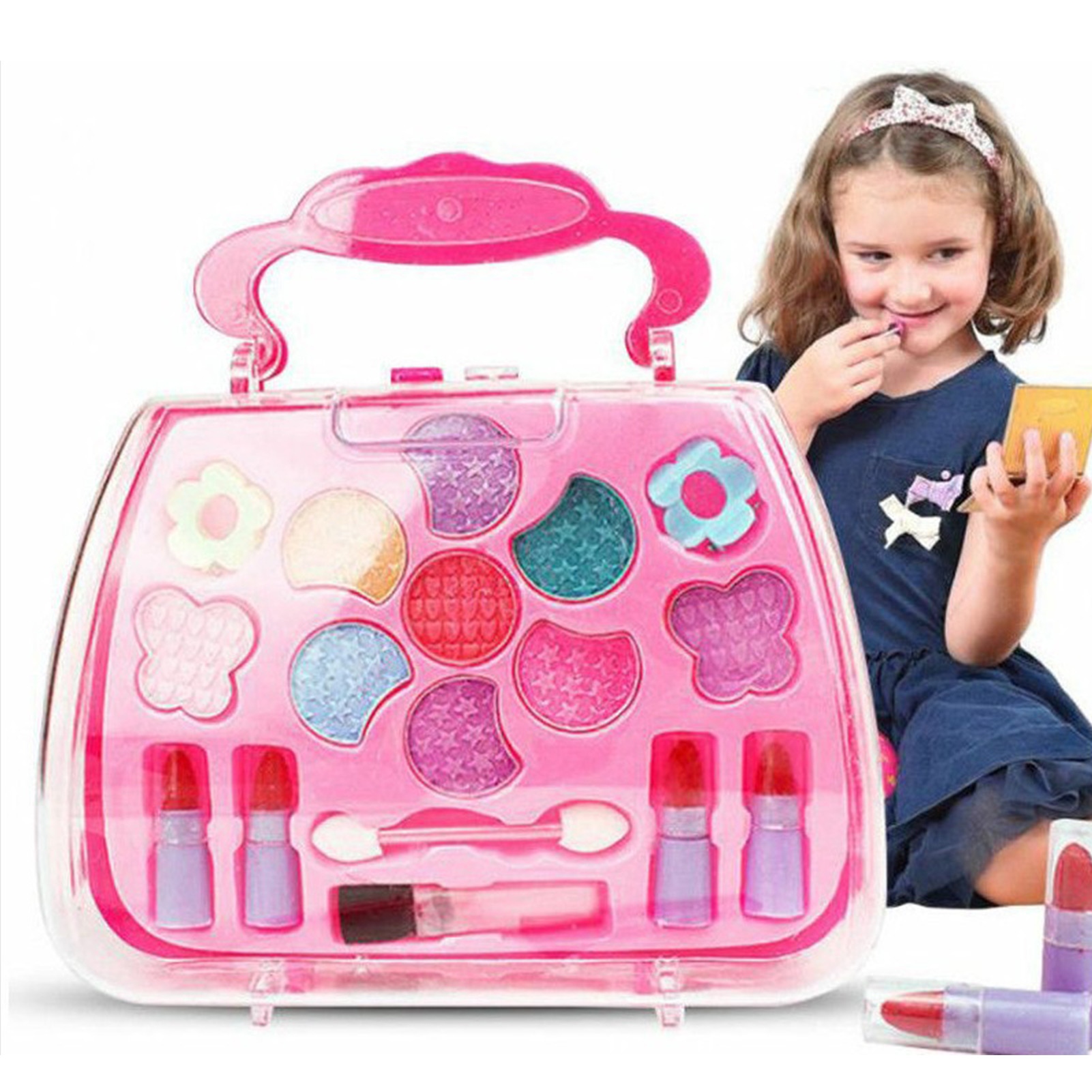ชุดของเล่นเครื่องสำอางสำหรับเด - Beauty Makeup Kit For Kids บทวิจารณ์และราคา