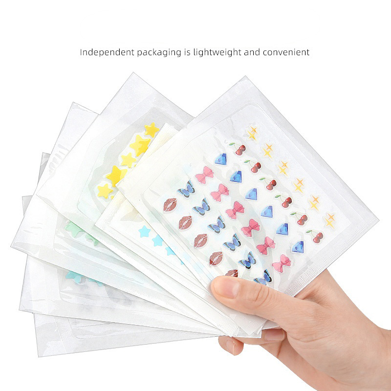 แผ่นแปะสิวการ์ตูนสีสันสดใส บำร - Beauty With Makeup บทวิจารณ์และราคา