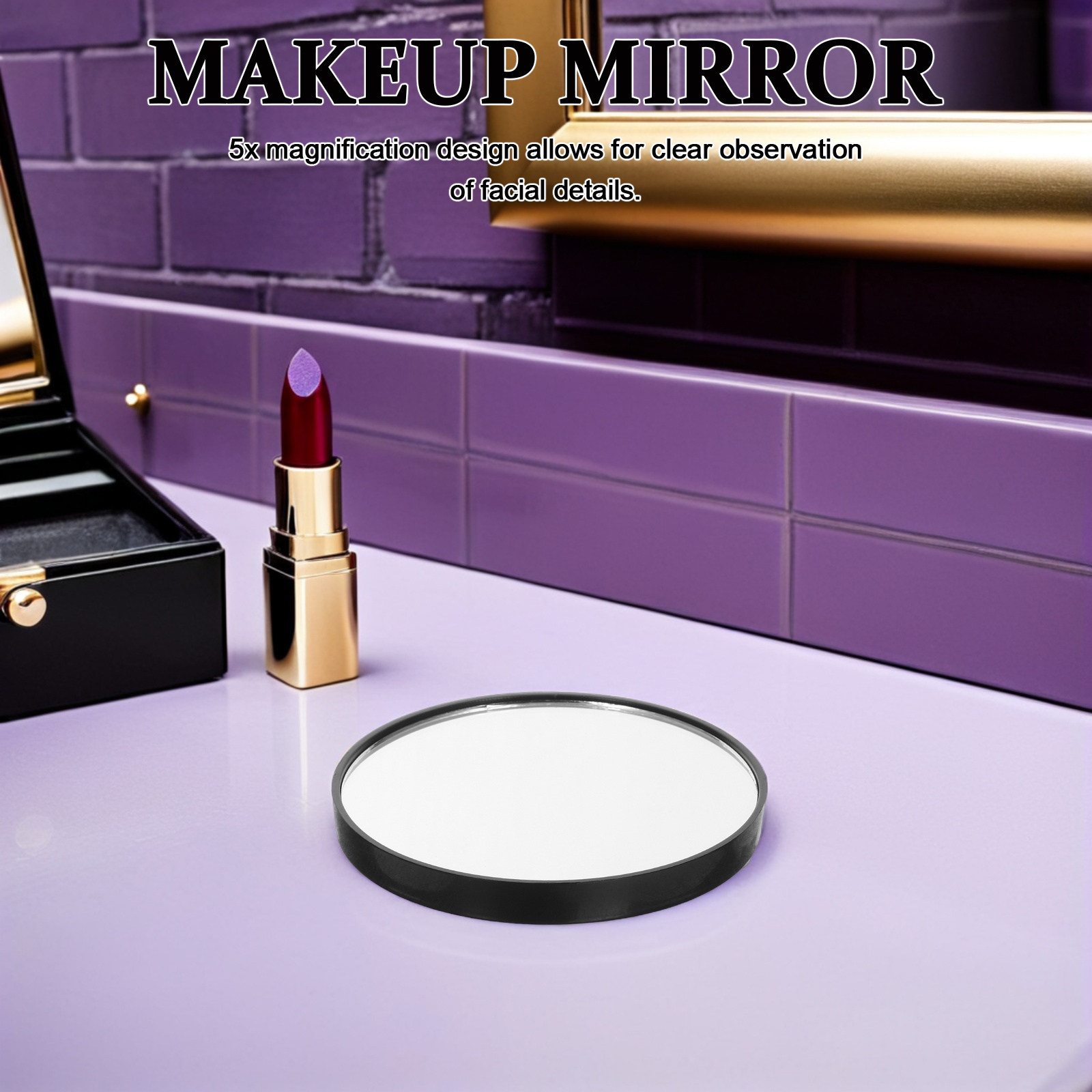 กระจกแต่งหน้าขนาดเล็ก 5 ชิ้น พ - Beauty Works Makeup บทวิจารณ์และราคา