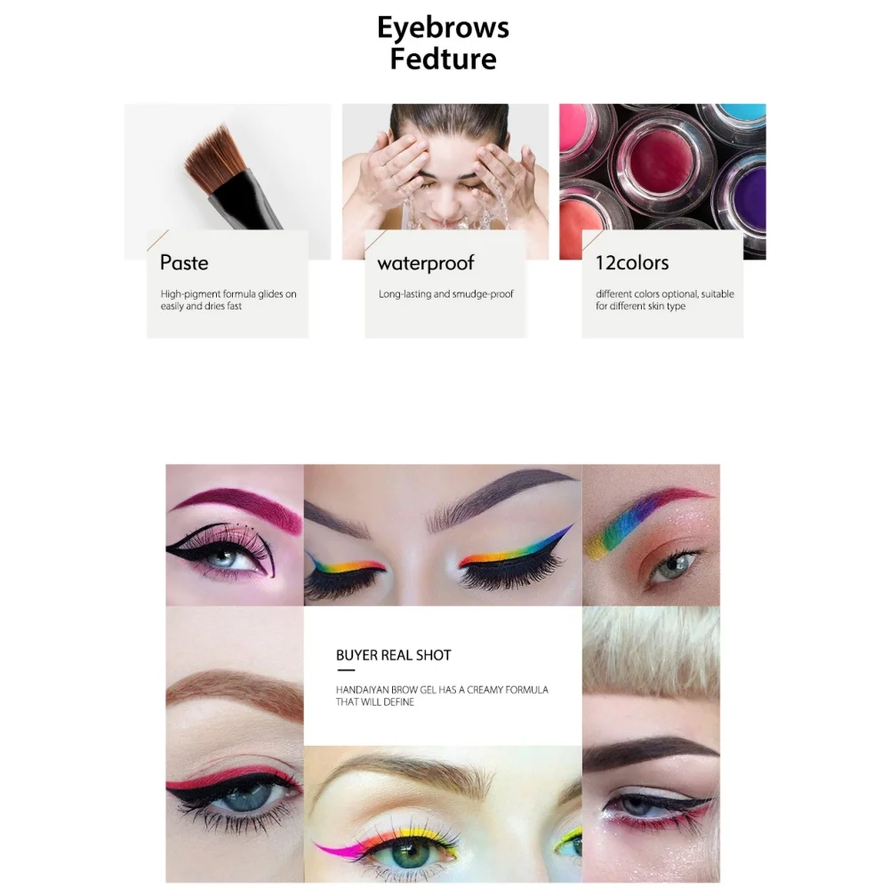 HANDAIYAN สีสัน Eyebrow ครีมเจ - Bb Cream Tinted บทวิจารณ์และราคา
