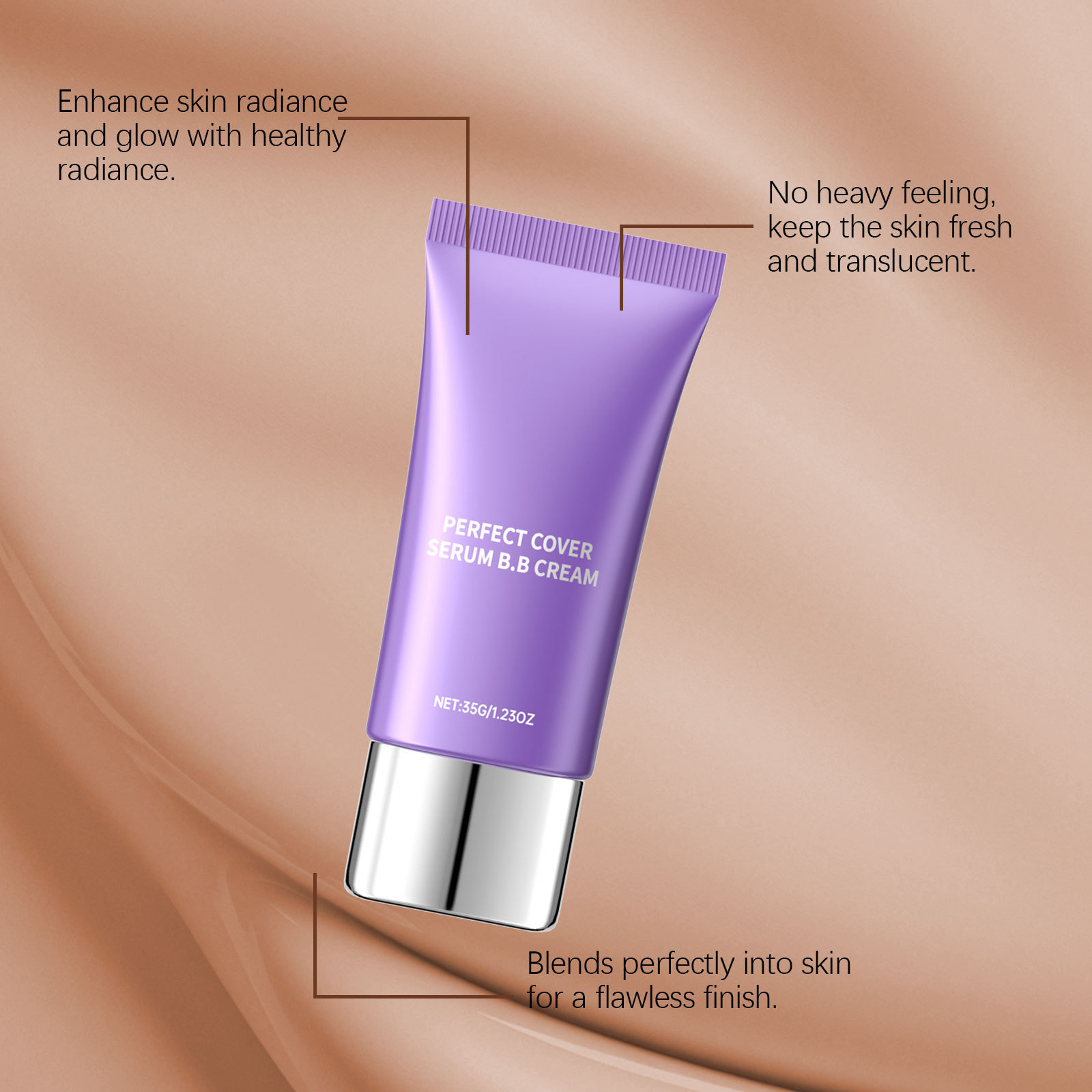 ครีมบีบีปกปิดริ้วรอย รอยคล้ำใต - Bb Cream Tinted บทวิจารณ์และราคา