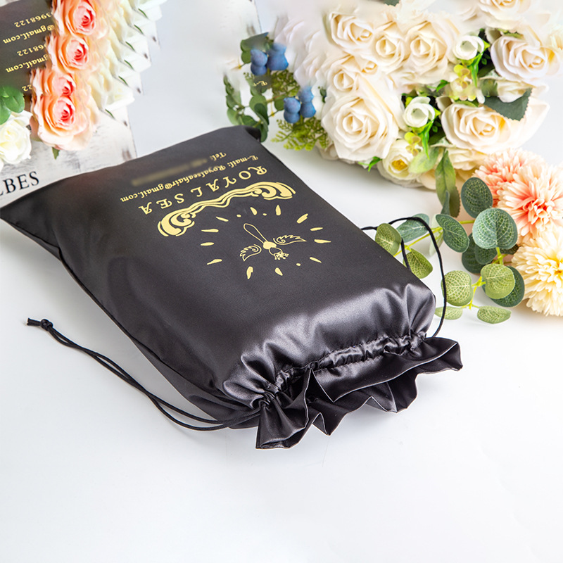 ถุงผ้ารูดเชือกพิมพ์โลโก้ตามสั่ - Beauty Makeup Events บทวิจารณ์และราคา