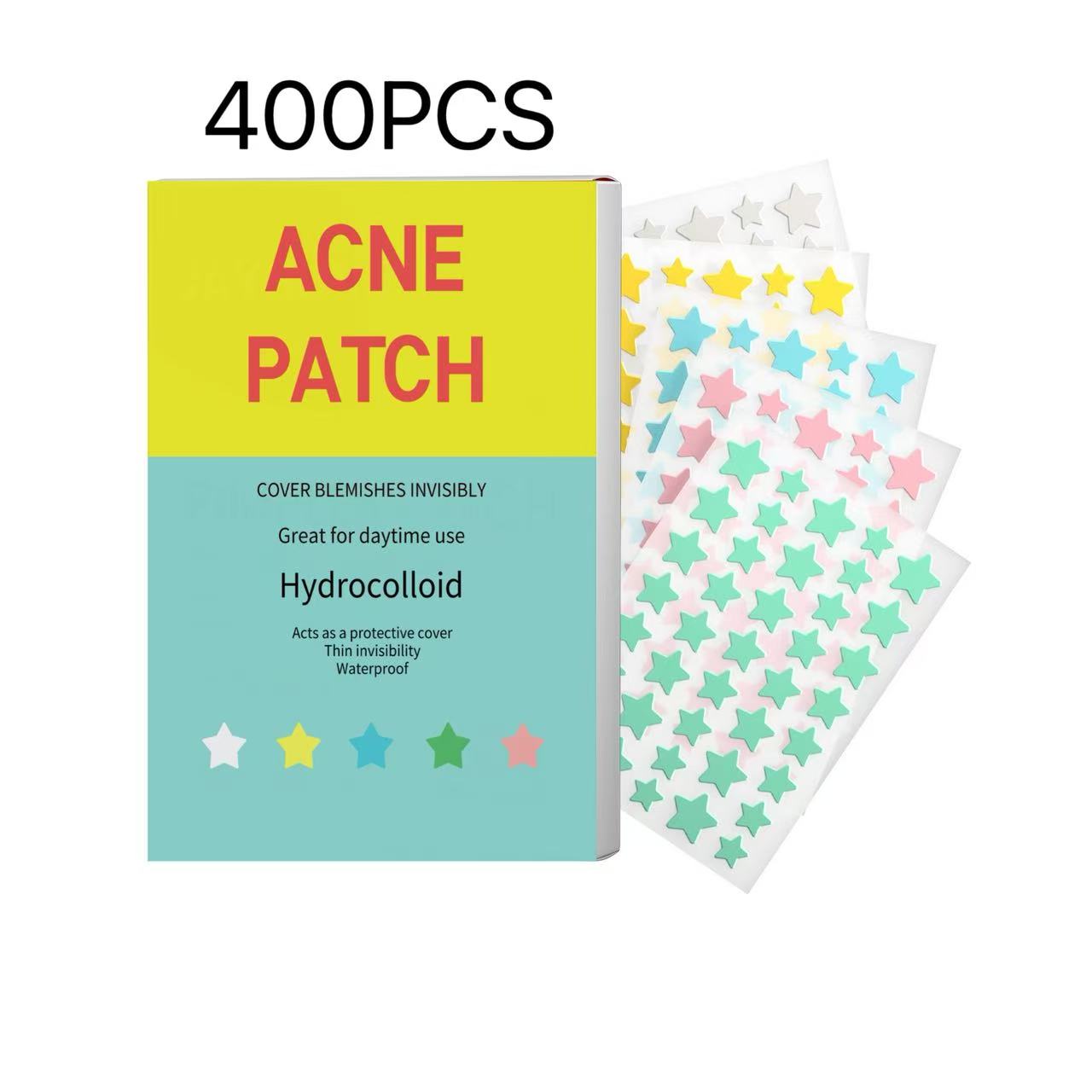 แผ่นแปะสิว 400 ชิ้น สีสันสดใส  - Beauty Zone Makeup บทวิจารณ์และราคา