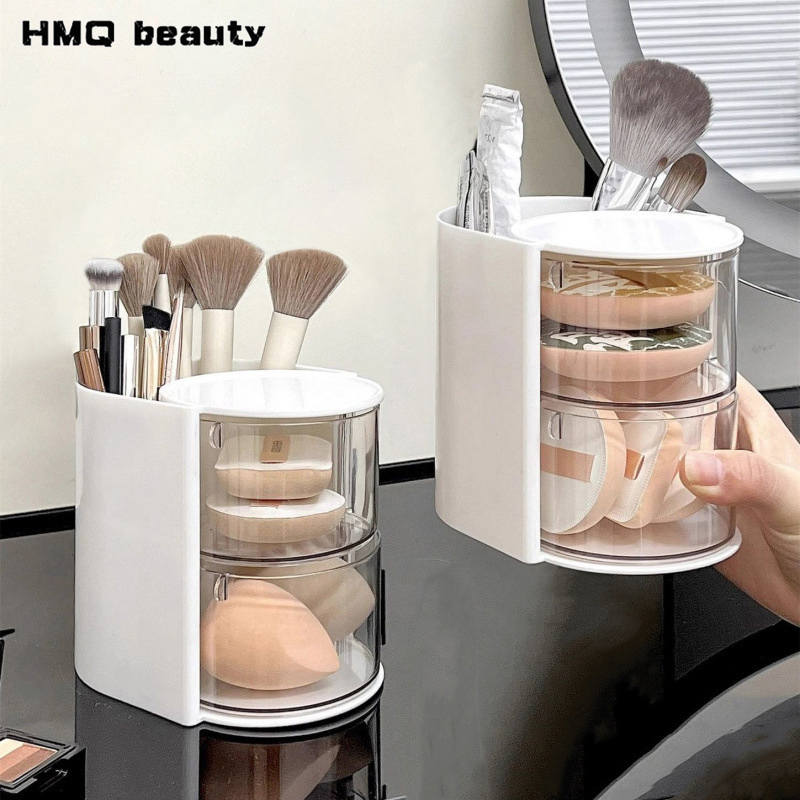 ที่เก็บแปรงแต่งหน้าแบบหมุนได้  - Beauty Makeup Lipstick บทวิจารณ์และราคา