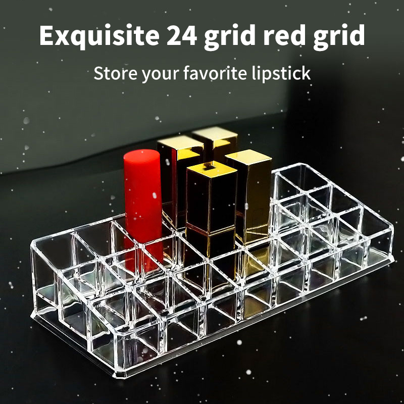ที่วางเครื่องสำอาง ชั้นวางโชว์ - Beauty Makeup Lipstick บทวิจารณ์และราคา