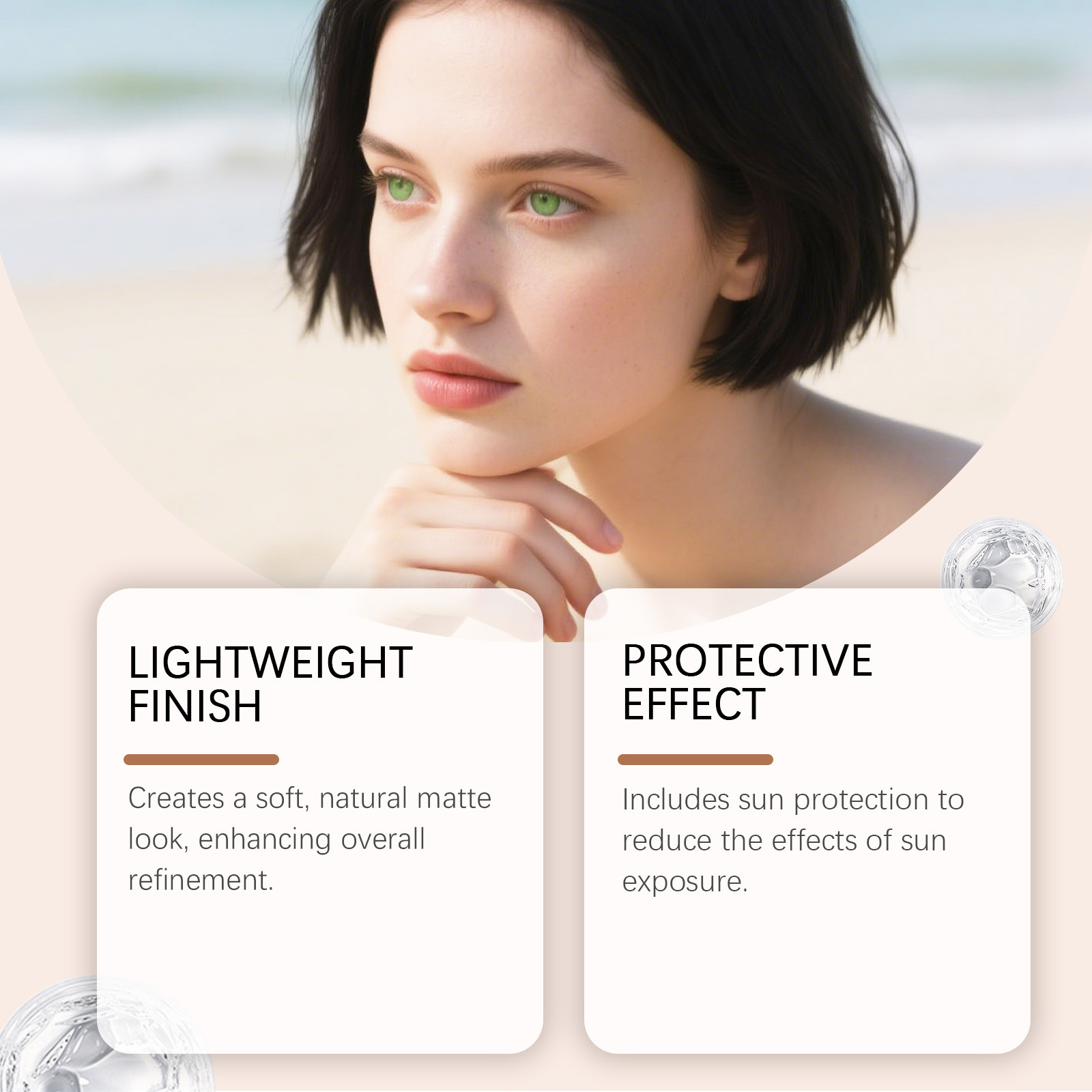 บีบีครีมกันแดดเนื้อทินท์ SPF 3 - Bb Cream Tinted บทวิจารณ์และราคา