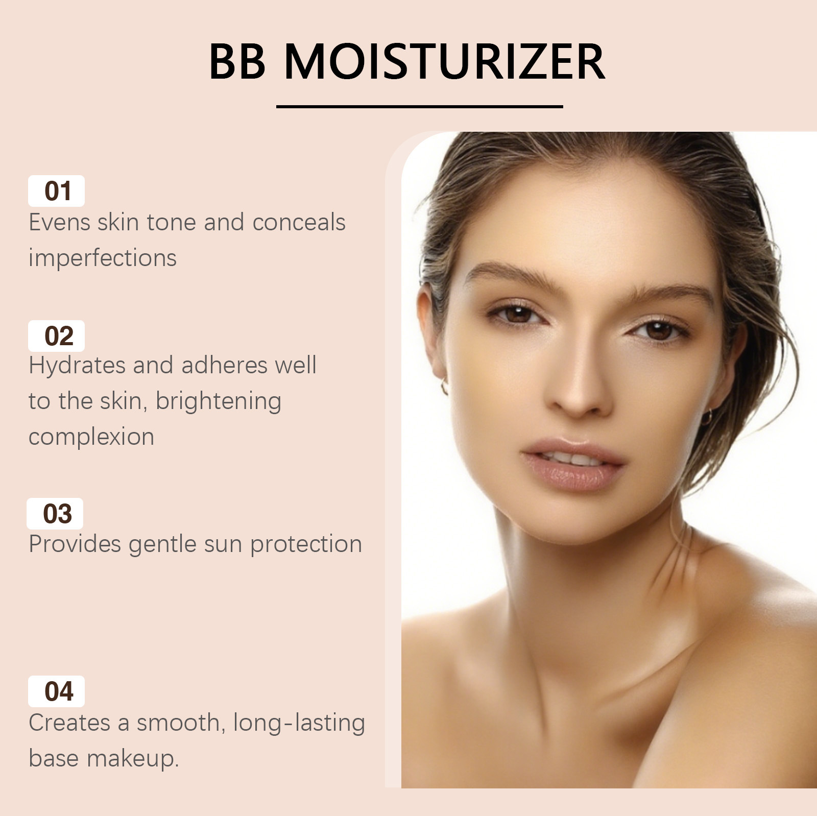 บีบีครีมกันแดดเนื้อทินท์ SPF 3 - Bb Cream Tinted บทวิจารณ์และราคา