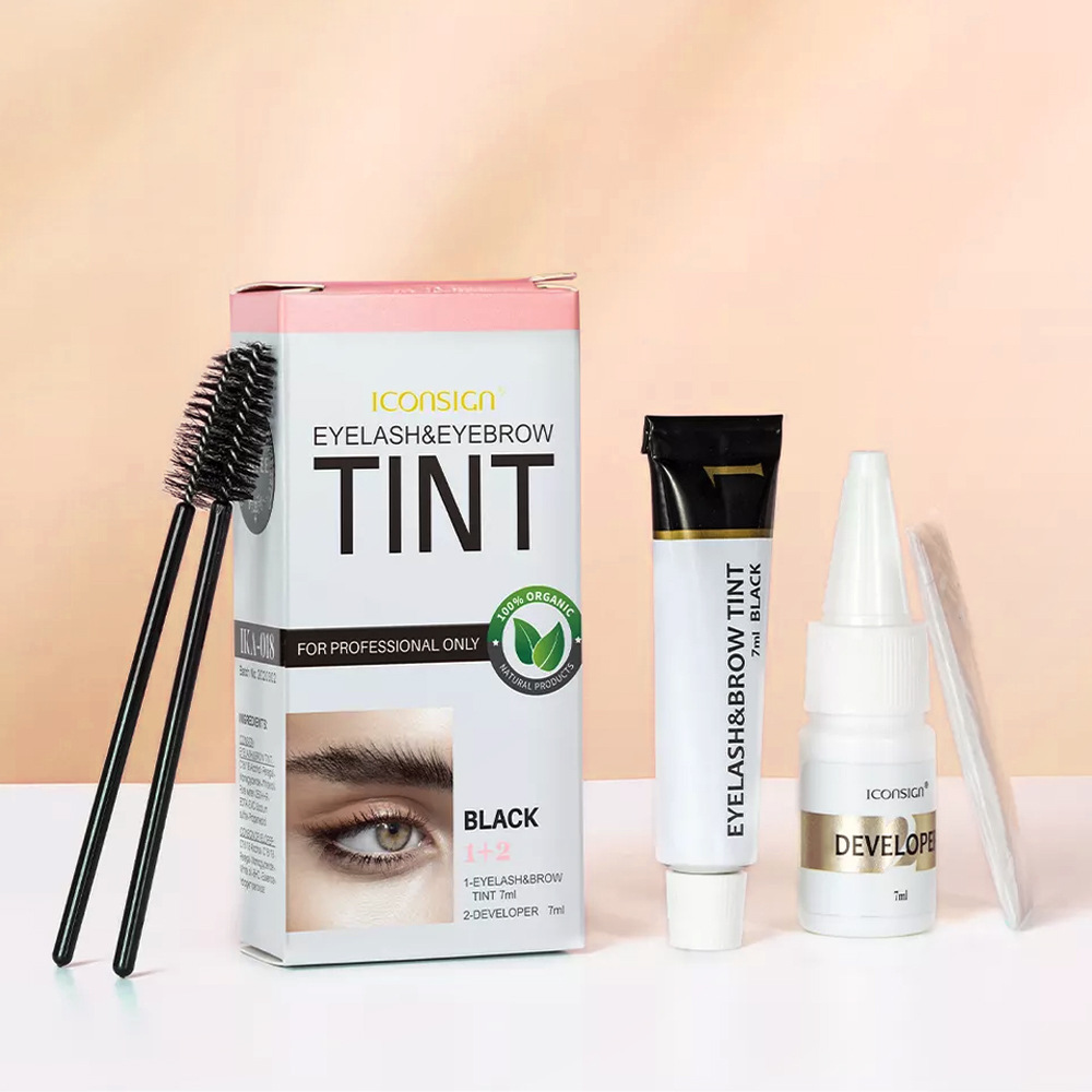 Eyelash Eyebrow Dye Tint Kit F - Bb Cream Tinted บทวิจารณ์และราคา