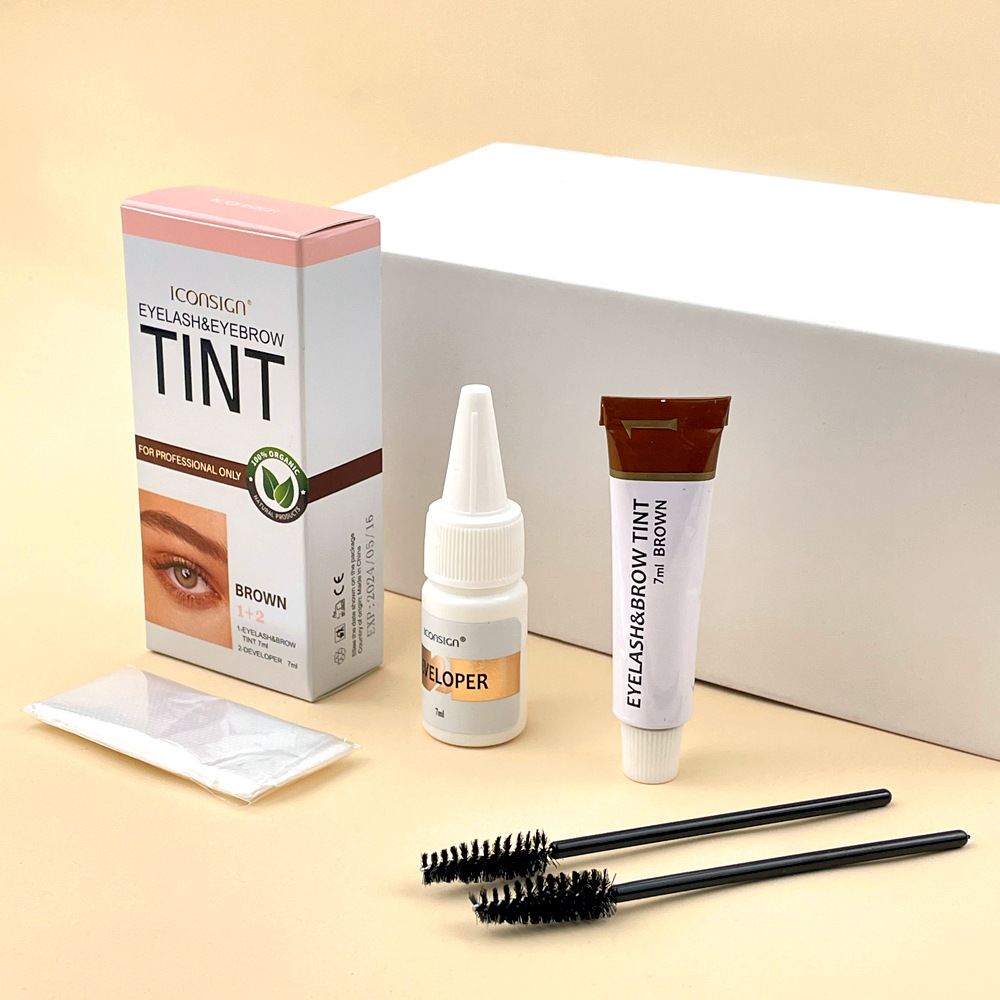 Eyelash Eyebrow Dye Tint Kit F - Bb Cream Tinted บทวิจารณ์และราคา