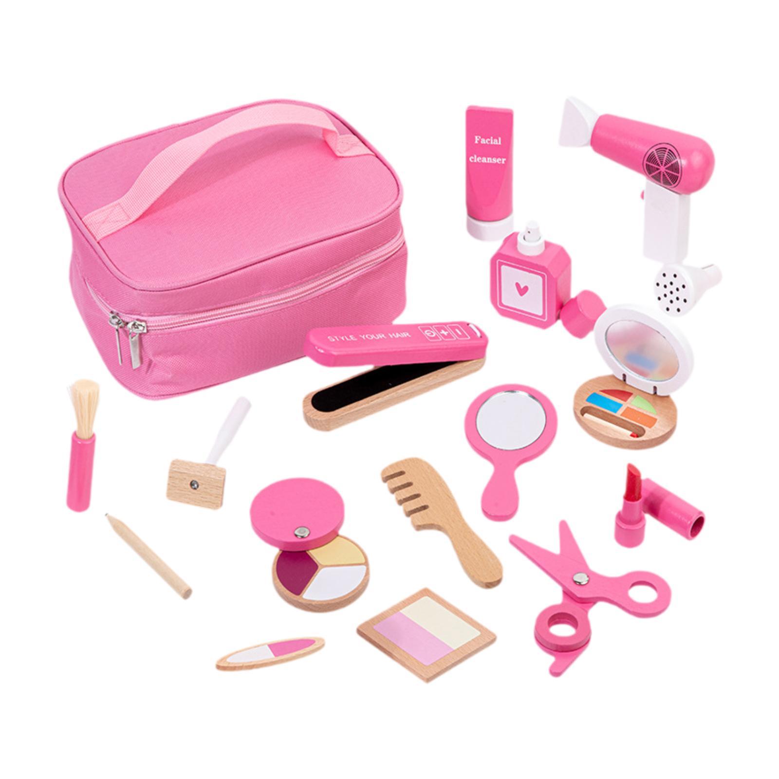 เด็กแกล้งทำเป็นเล่นแปรงเล่นแต่ - Beauty Makeup Set For Kids บทวิจารณ์และราคา