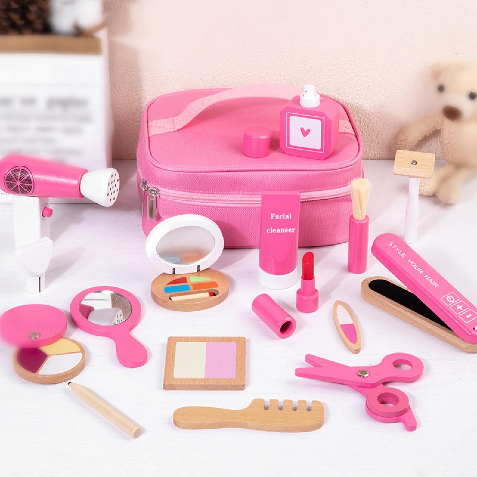 เด็กแกล้งทำเป็นเล่นแปรงเล่นแต่ - Beauty Makeup Set For Kids บทวิจารณ์และราคา