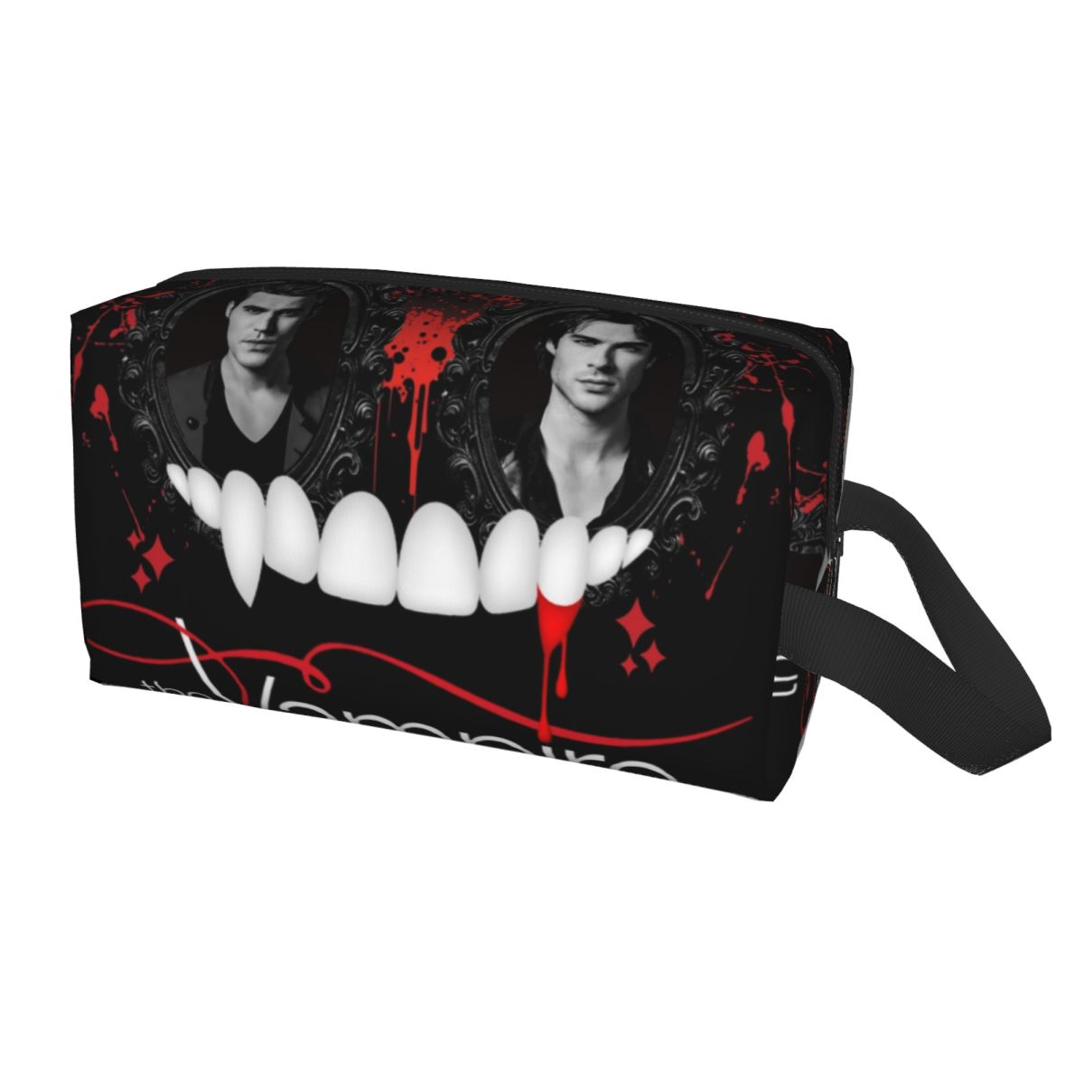 กระเป๋าเครื่องสำอางแบบพกพาลาย  - Beauty Vampire Makeup บทวิจารณ์และราคา