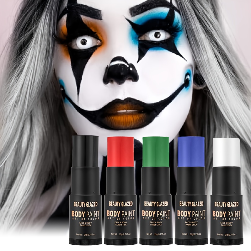 แท่งสีทาหน้าและผิวกาย 5 สี, ใช - Beauty Vampire Makeup บทวิจารณ์และราคา