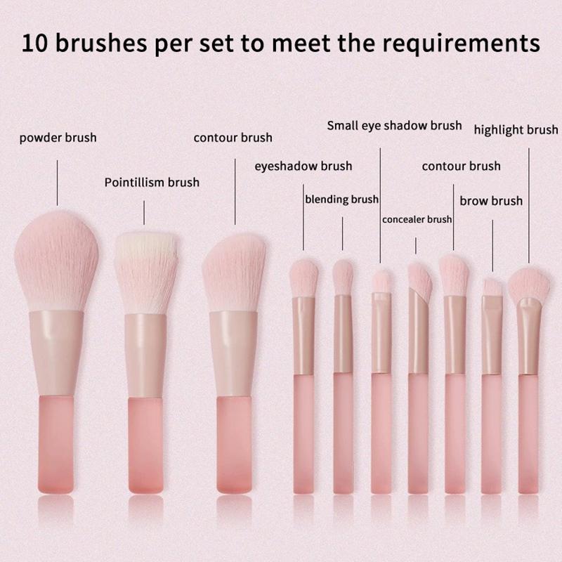 ชุดแปรงแต่งหน้าสังเคราะห์ 10 ช - Beauty Makeup Events บทวิจารณ์และราคา