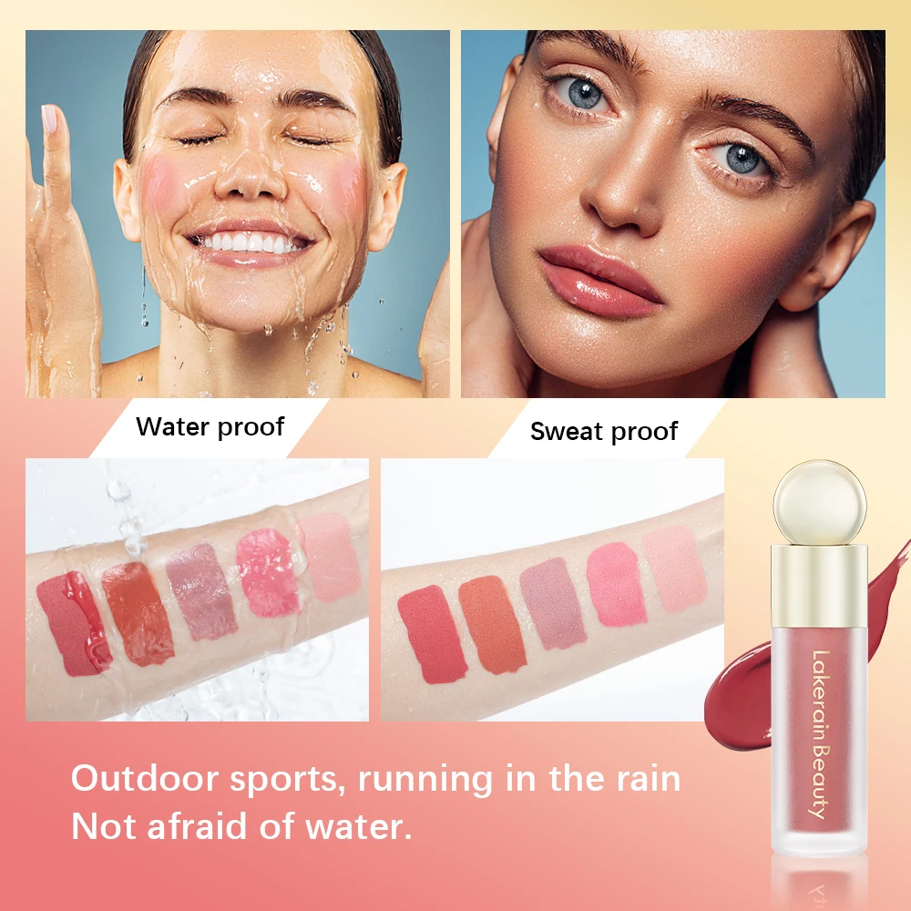 Blush Liquid Blusher แต่งหน้าจ - Beauty Real Makeup บทวิจารณ์และราคา