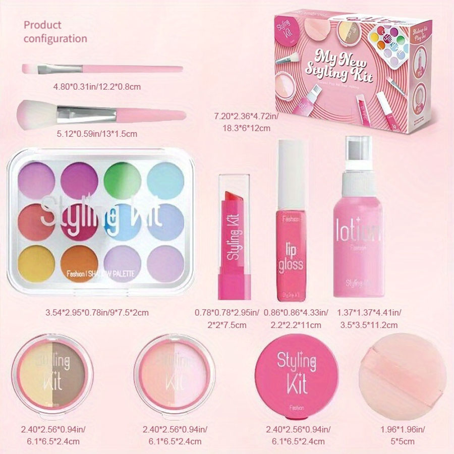 ชุดของเล่นแต่งหน้าสําหรับเด็กช - Beauty Real Makeup บทวิจารณ์และราคา