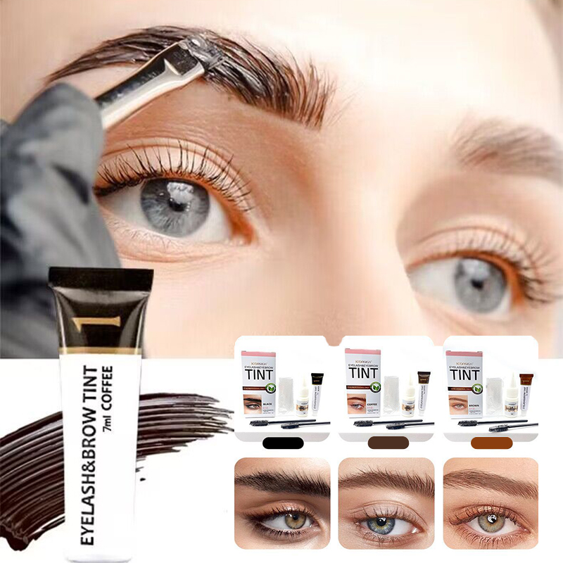 ชุดย้อมสีขนตาและคิ้ว 2 in 1, เ - Bb Cream Tinted บทวิจารณ์และราคา