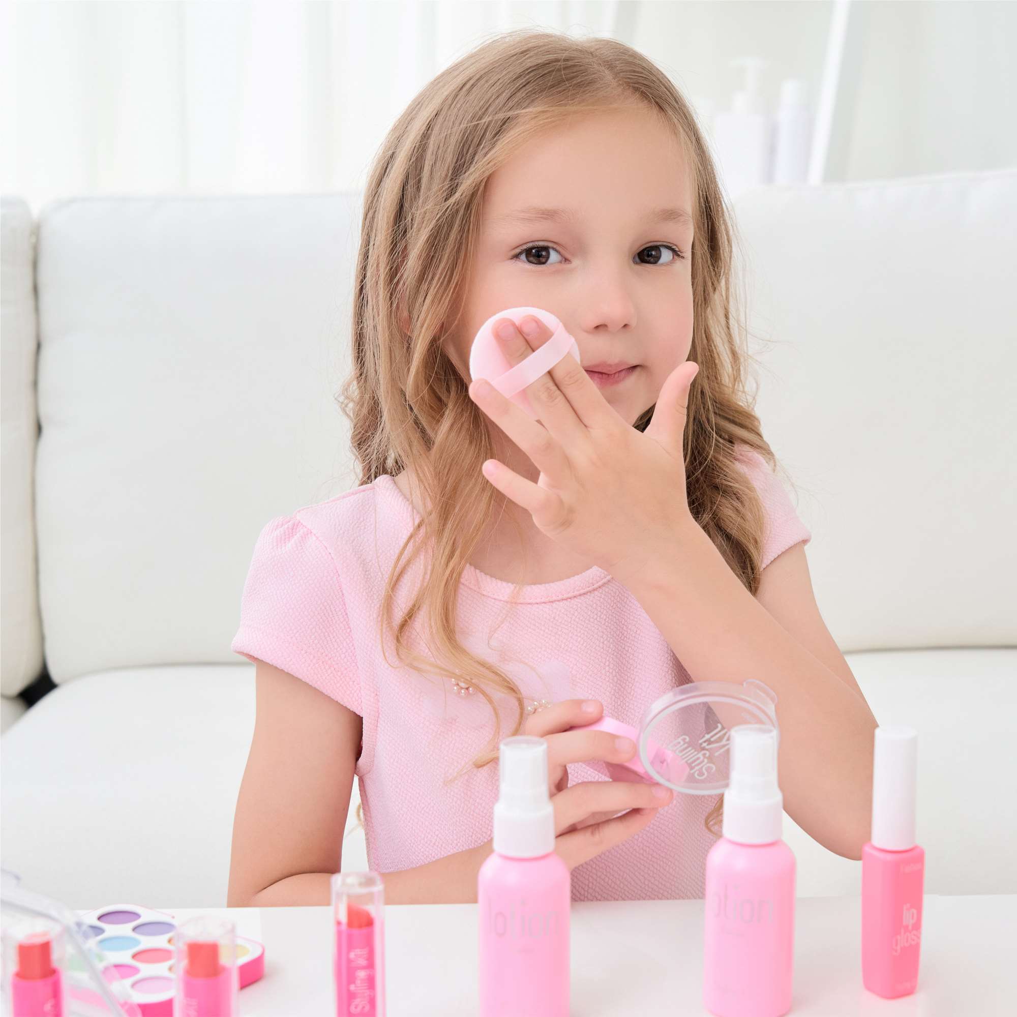 ชุดของเล่นจำลองการแต่งหน้าสำหร - Beauty Makeup Set For Kids บทวิจารณ์และราคา