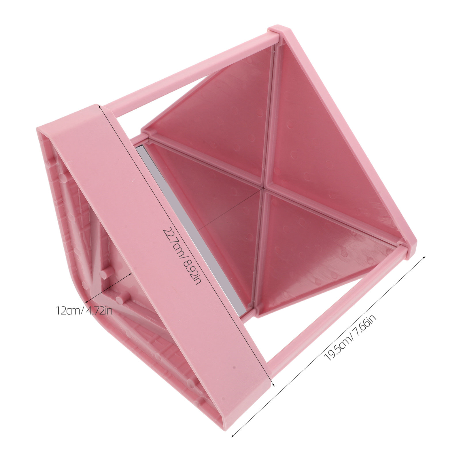กระจกแต่งหน้าแบบไม่ต้องพลิกกลั - Beauty Real Makeup บทวิจารณ์และราคา