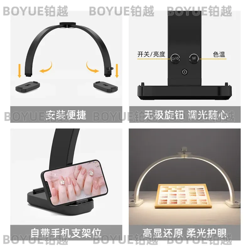 โคมไฟ LED ขนาดใหญ่ไร้เงาสำหรับ - Beauty Works Makeup บทวิจารณ์และราคา