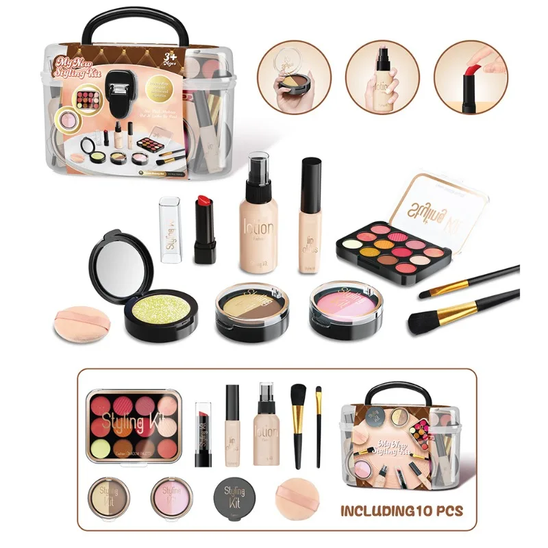 ชุดของเล่นแต่งหน้าจำลองสำหรับเ - Beauty Makeup Set For Kids บทวิจารณ์และราคา
