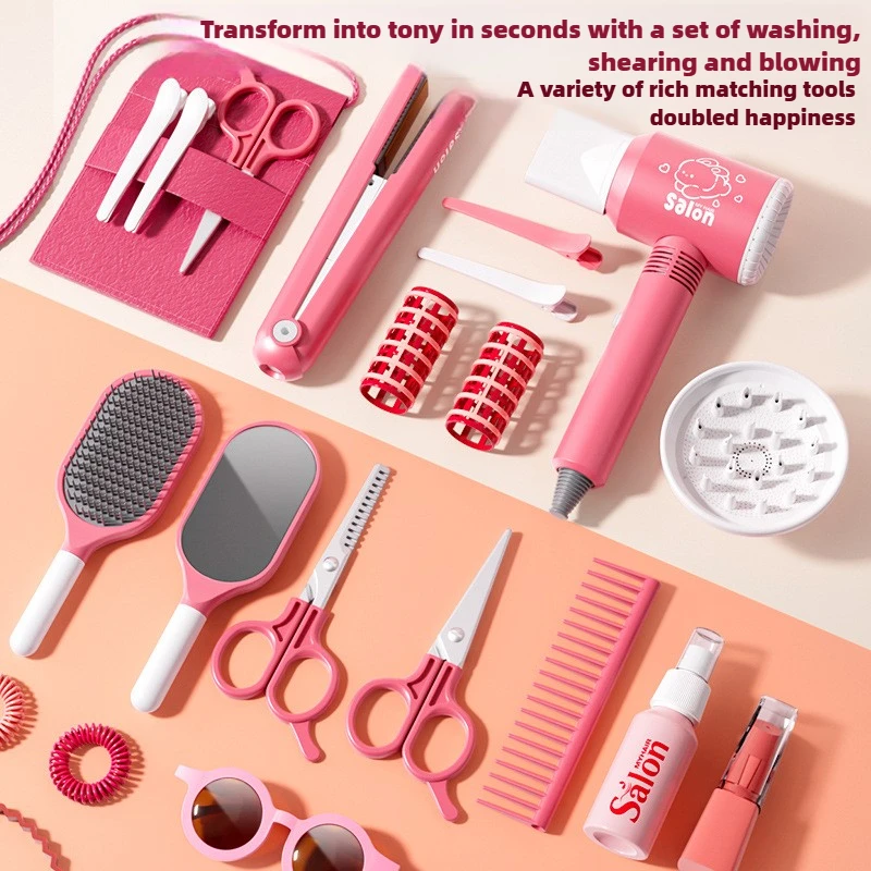 สาวร้านเสริมสวยชุดเด็กผมความงา - Beauty Makeup Set For Kids บทวิจารณ์และราคา