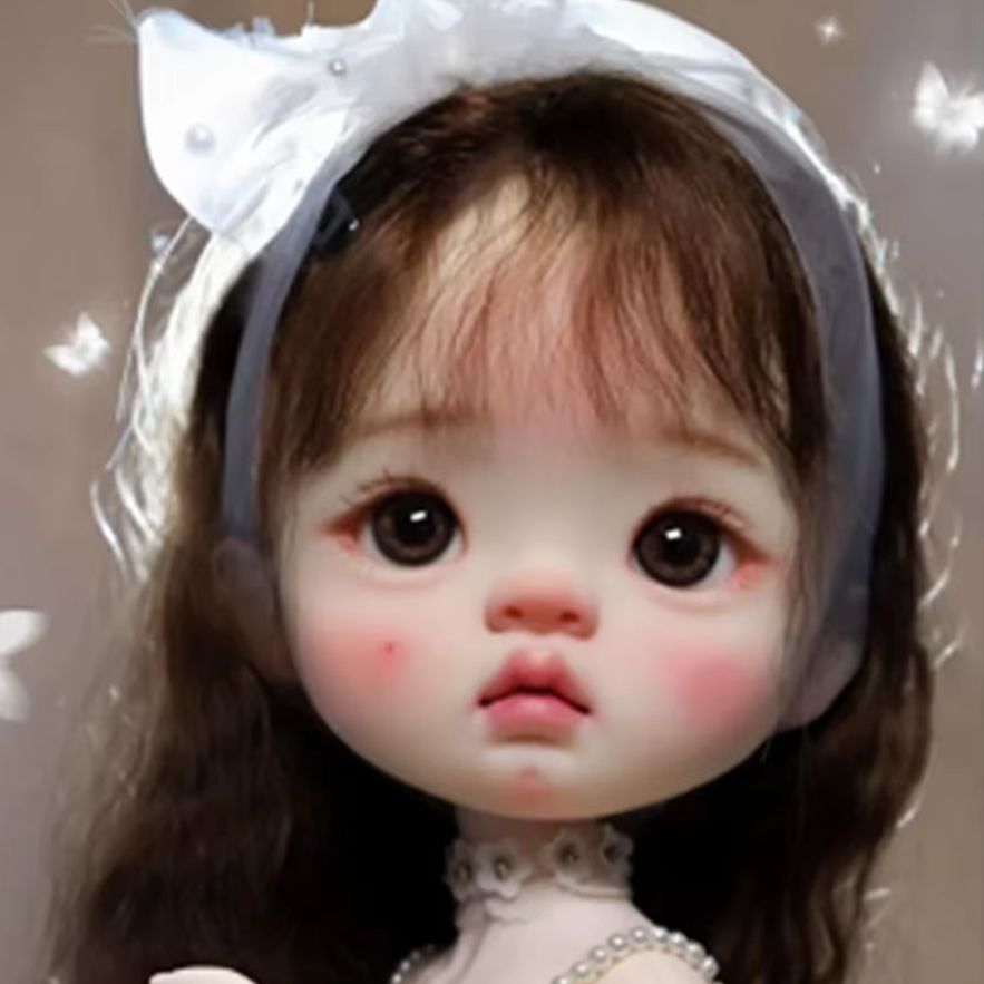 หัวตุ๊กตาเรซิ่น Amber Girl, หั - Just Beauty Makeup บทวิจารณ์และราคา